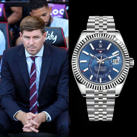 steven gerrard rolex watch